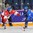 ST. CATHARINES, CANADA - JANUARY 12: Czech Republic's Tereza Topolska #28 challenges Sweden's Emma Muren #26 during quarterfinal round action at the 2016 IIHF Ice Hockey U18 Women's World Championship. (Photo by Francois Laplante/HHOF-IIHF Images)

